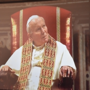 Na zdjęciu Ojciec św.Jan Paweł II.